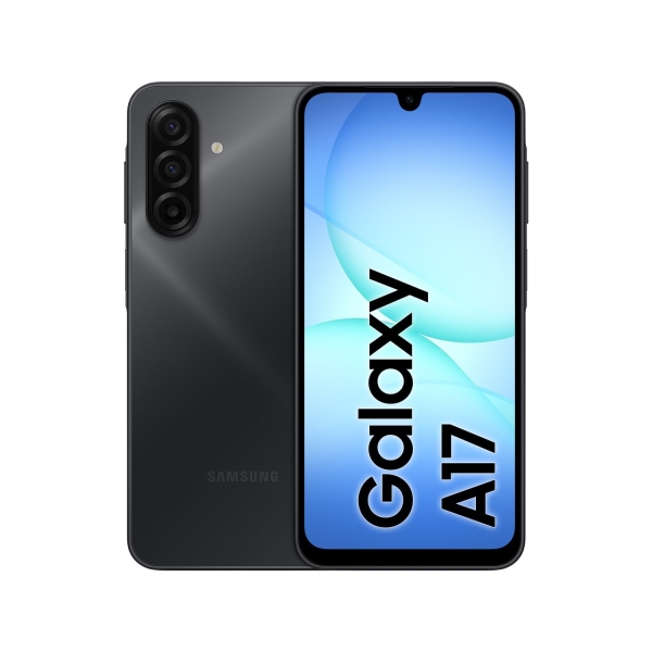 Samsung Galaxy A17 LTE AI Smartphone, KI-Handy mit Android, Dünner Black