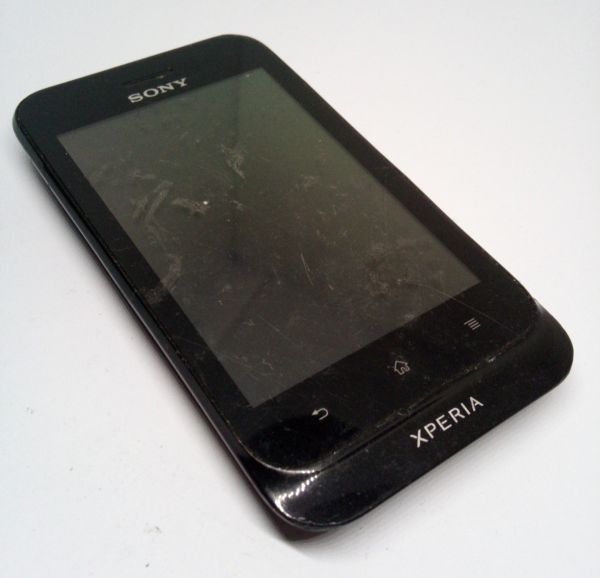 Sony  Xperia tipo ST21i Smartphone Handy. UNGEPRÜFTE DEFEKTE BASTLERWARE.