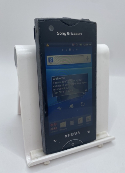 Sony Ericsson Xperia Ray schwarz Virgin Media Network 1GB 3,3″ Android Smartphone