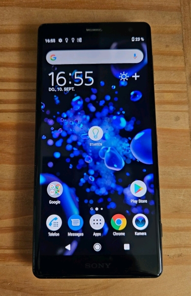 Sony XPeria XZ2 H8216 64GB Liquid Black Android Smartphone