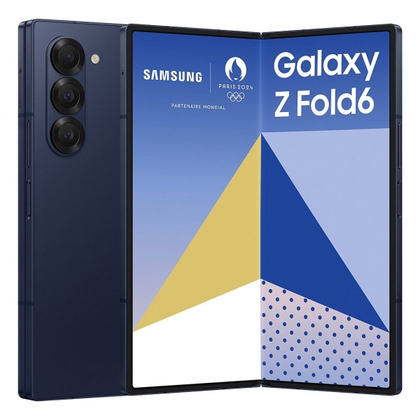 SAMSUNG Galaxy Z Fold6 256GB Blau – Hervorragend – Smartphone