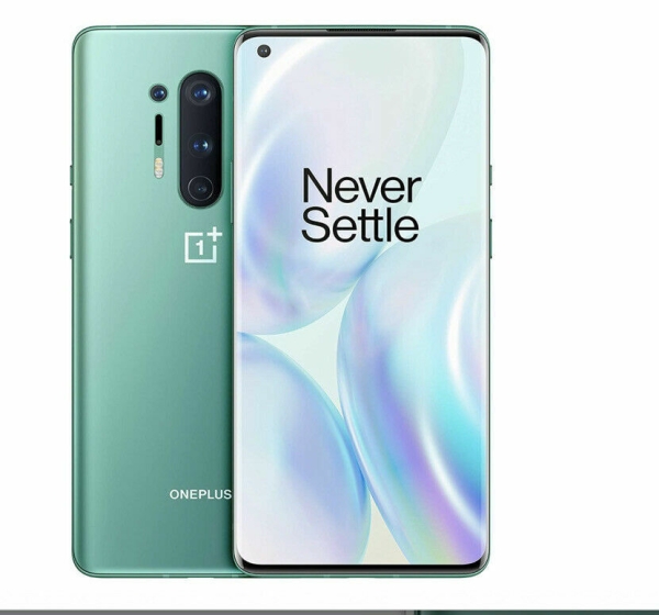 OnePlus 8 Pro (Dual-SIM) – 256 GB – Smartphone glacial green (entsperrt)