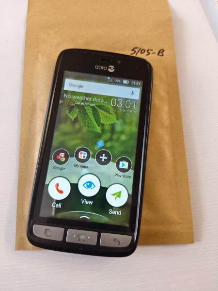 Doro 8030 4G LTE Smartphone entsperrt 8GB Android 5 DSB-0010 – grau