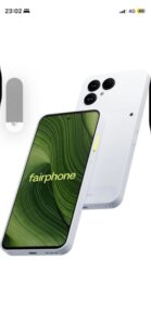 Fairphone 6 5G 256GB Cloud White entsperrt Dual SIM Android Smartphone