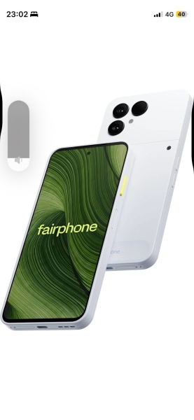 Fairphone 6 5G 256GB Cloud White entsperrt Dual SIM Android Smartphone