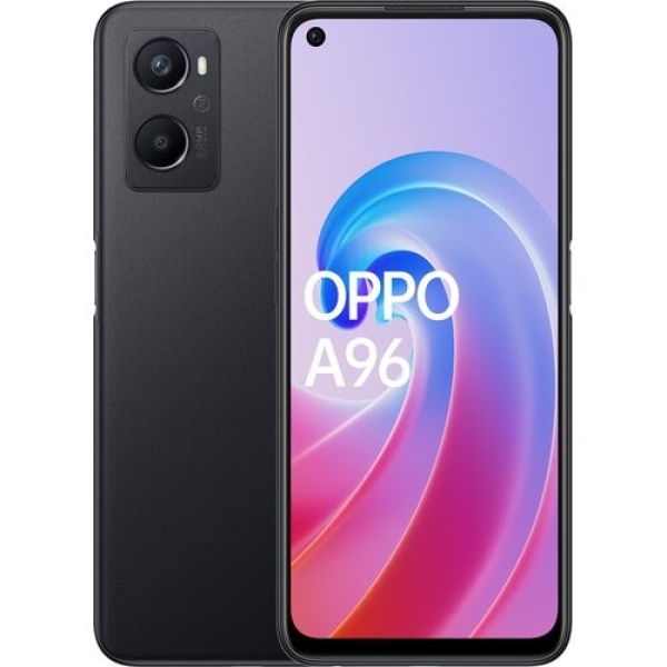 Smartphone OPPO A96 4G CPH2333 Schwarz | Helle Flecken