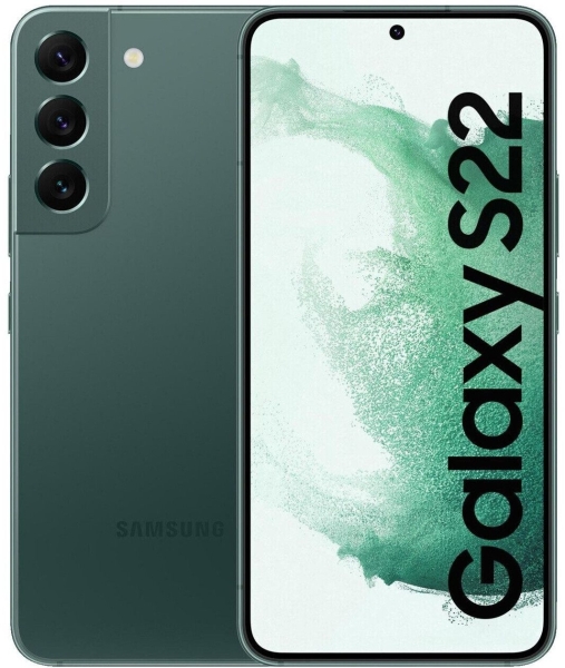SAMSUNG Galaxy S22 128GB Grün – Hervorragend – Smartphone
