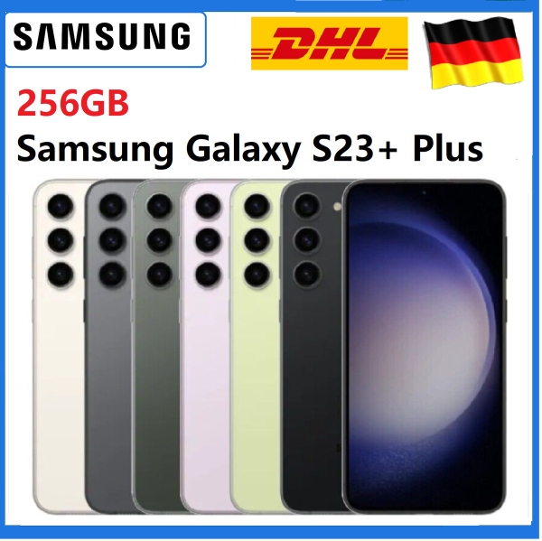 Neu Samsung Galaxy S23+ Plus 8+256GB S916U (5G) Ohne Vertrag Handy Smartphone DE