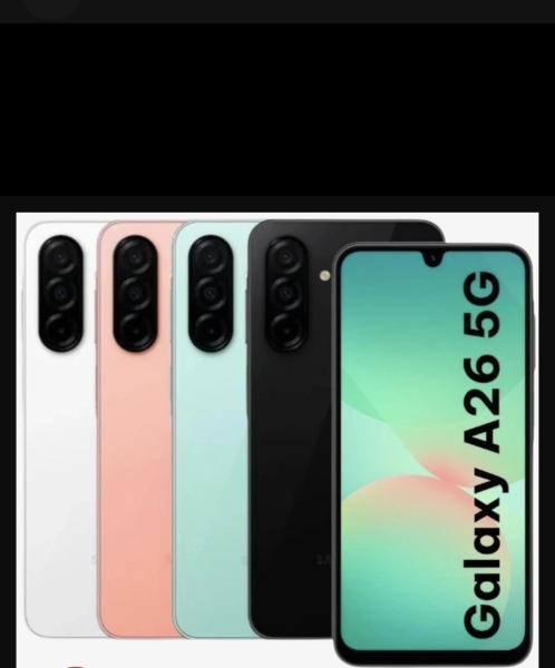 Samsung Galaxy A26 5G 128GB 6GB Ram entsperrt Smartphone brandneu versiegelt