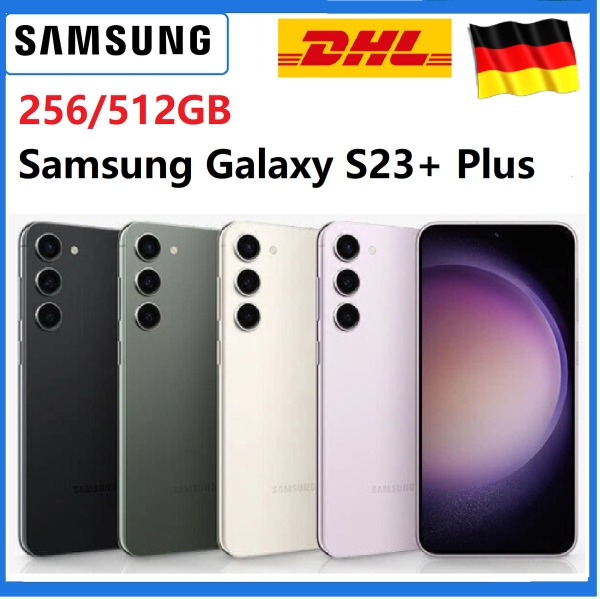 Neu Samsung Galaxy S23+ Plus 5G 256GB/512GB S916U Ohne Vertrag Handy Smartphone