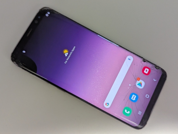 Samsung Galaxy S8 64GB Midnight Black Android Smartphone G950F DEFEKT💥