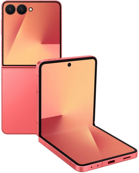 SAMSUNG Galaxy Z Flip7 256GB Coralred – Hervorragend – Smartphone