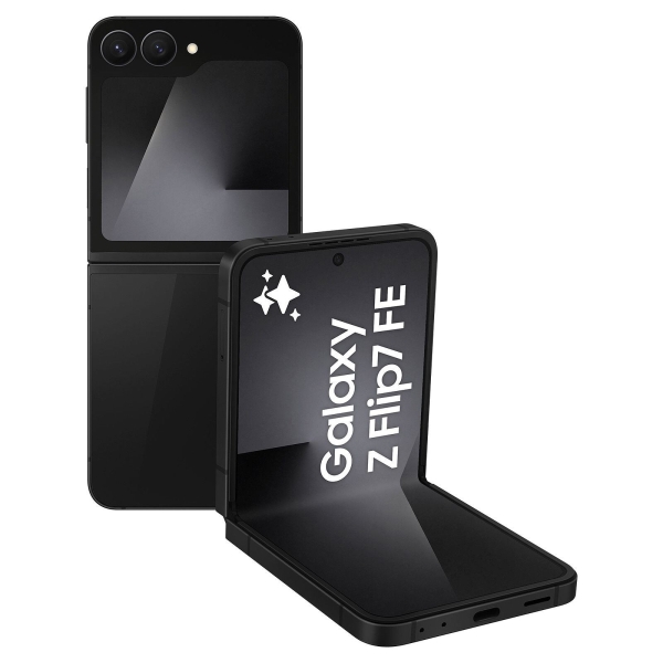 SAMSUNG Galaxy Z Flip7 FE 5G 128GB Schwarz – Sehr Gut – Smartphone