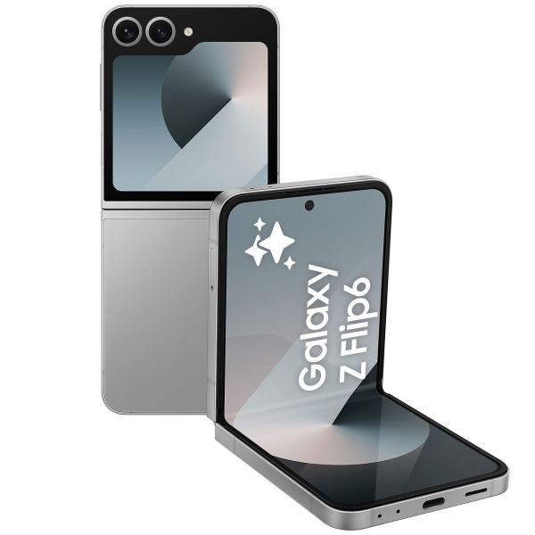 SAMSUNG Galaxy Z Flip6 5G 256GB Silber – Sehr Gut – Smartphone