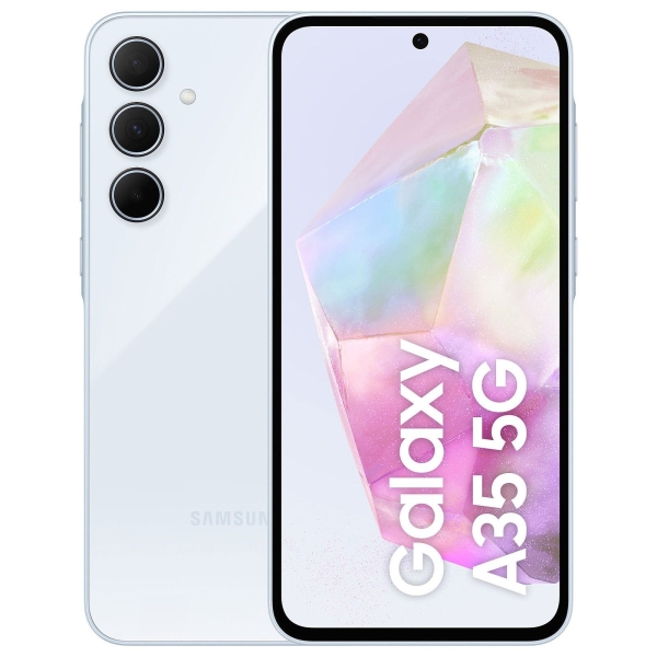 SAMSUNG Galaxy A35 5G 128GB Blau – Hervorragend – Smartphone