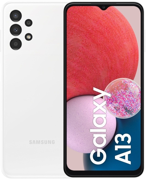 SAMSUNG Galaxy A13 64GB Weiß – Hervorragend – Smartphone