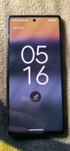 Google Pixel 6a 128GB Schwarz Android Smartphone 12MP Kamera Gebraucht