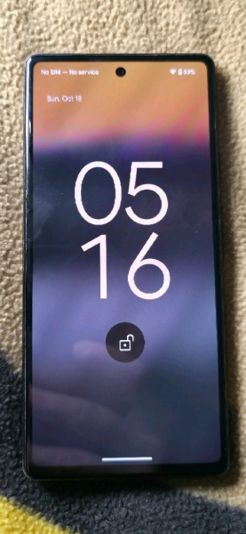 Google Pixel 6a 128GB Schwarz Android Smartphone 12MP Kamera Gebraucht