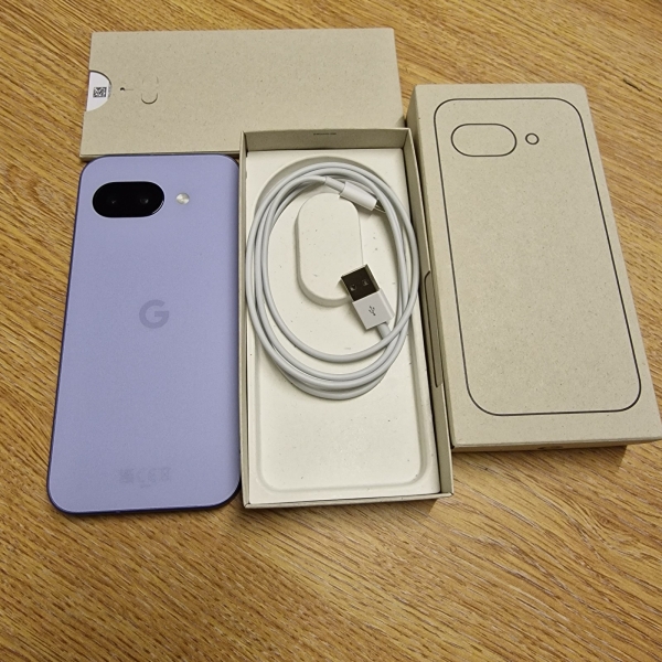 Google Pixel 9a 5G 128GB Iris entsperrt Smartphone Android 16 BH94%