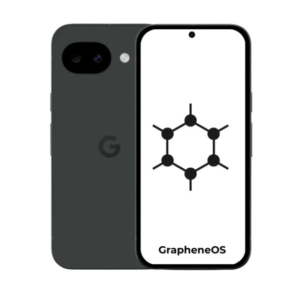 Google Pixel 10a mit GRAPHENE Privacy De-Googled OS 5G 128GB 6,3″ Obsidian *Neu