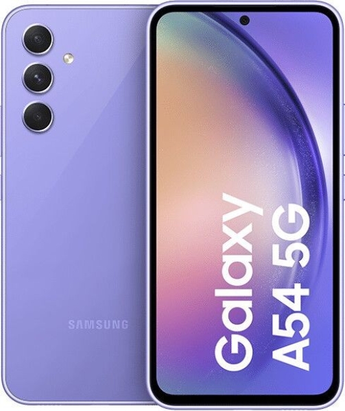 SAMSUNG Galaxy A54 5G 128GB Violet – Gut – Smartphone