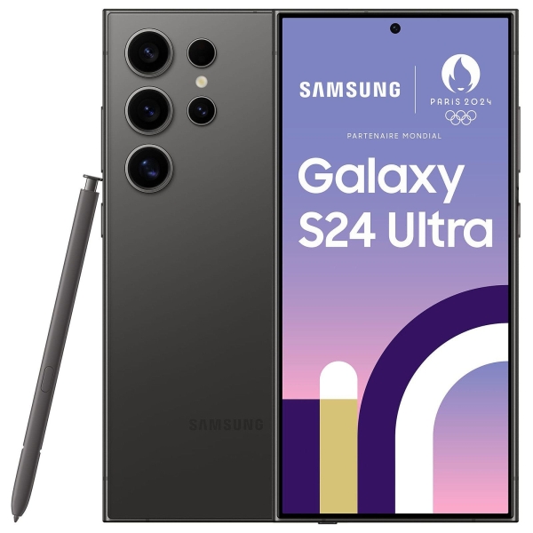 SAMSUNG Galaxy S24 Ultra 5G 256GB Schwarz – Hervorragend – Smartphone