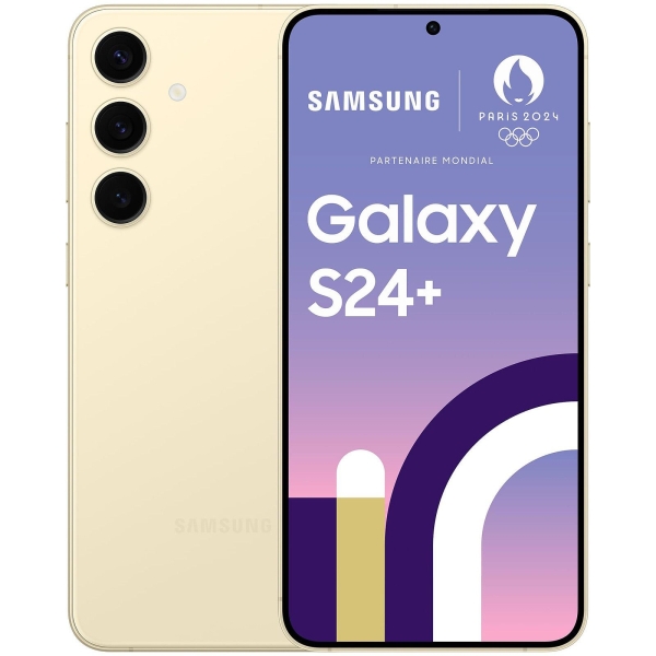 SAMSUNG Galaxy S24+ 5G 256GB Cream – Hervorragend – Smartphone