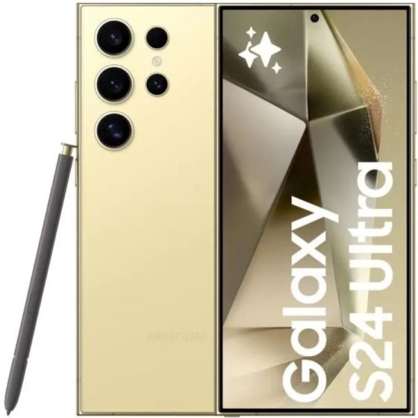 SAMSUNG Galaxy S24 Ultra 5G 256GB Yellow – Gut – Smartphone