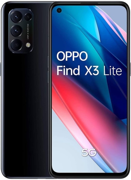 SMARTPHONE OPPO FIND X3 LITE 5G CPH2145 128GB DUAL SIM 6,4″ SCHWARZ NO FIND X5