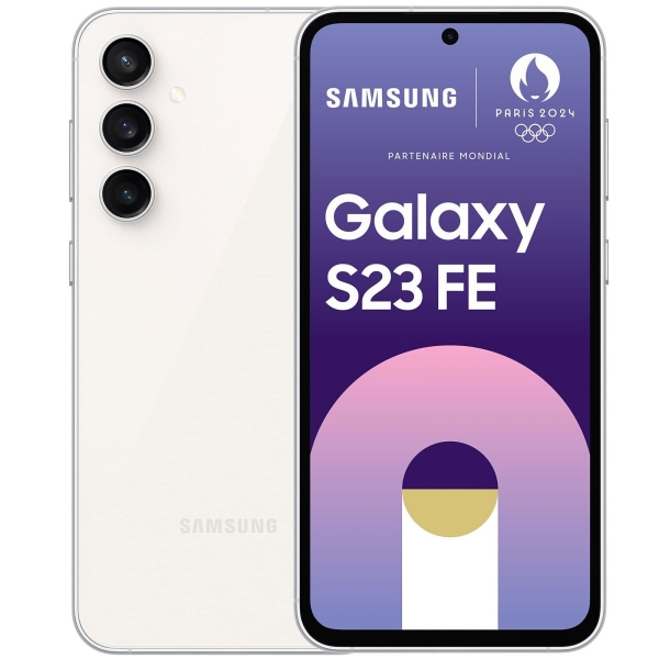 SAMSUNG Galaxy S23 FE 5G 128GB Cream – Sehr Gut – Smartphone