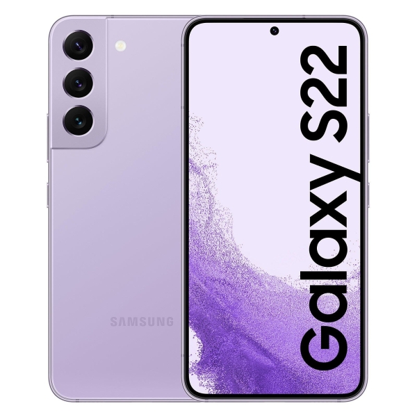 SAMSUNG Galaxy S22 128GB Bora Purple – Hervorragend – Smartphone