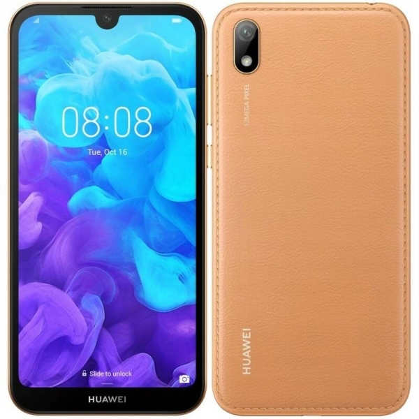 Smartphone Huawei Y5 2019 AMN-LX9 Braun ohne Simlock | Kleiner Rückseitenriss