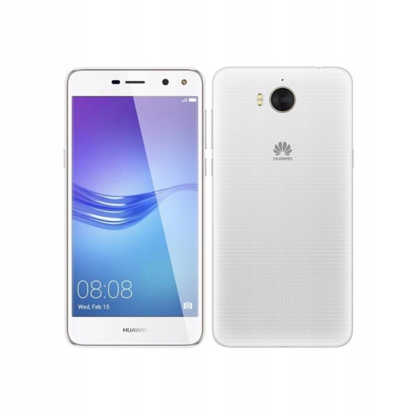 Smartphone Huawei Y6 MYA-L41 Weiß ohne Simlock Garantie | Kleine helle Flecken
