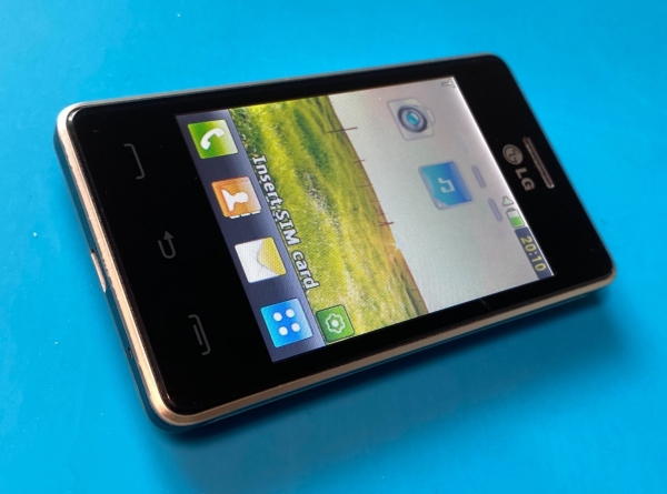 LG T385 Touchscreen Handy, vollständig getestet, entsperrt, Retro Smartphone