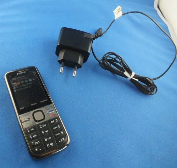 Nokia  C5-00 -Warm Gray Handy Ohne Simlock Smartphone 002V9J2 Phone Silver Grey