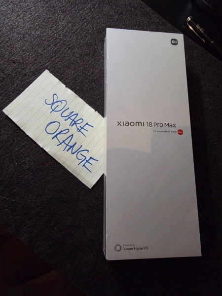 Brandneu Xiaomi 18 Pro Max Smartphone, Schwarz: 16GB+512GB Lieferung am nächsten Tag