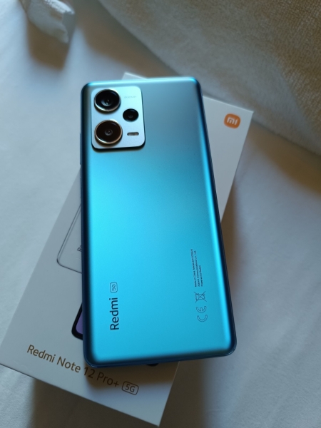 Smartphone, Xiaomi Redmi Note 12 Pro+ 5G, 256GB / 8GB RAM, Sky Blue, OVP