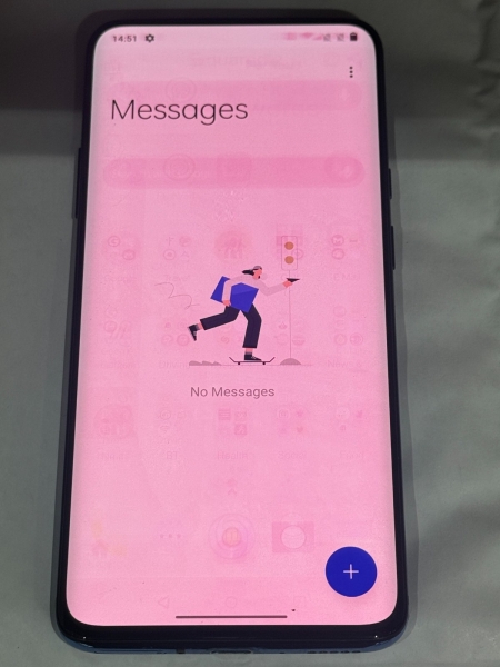 OnePlus 7 Pro (Dual SIM) – 256GB – Nebula Blue (entsperrt) Smartphone – schattiert