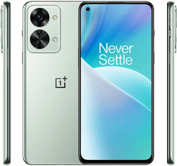 OnePlus Nord 2T 5G – Smartphone (Dual-SIM) – 128 GB – Jade Fog (entsperrt) – gut