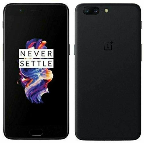 OnePlus 5 – 128GB Dual sim  Midnight Black (Unlocked) Smartphone