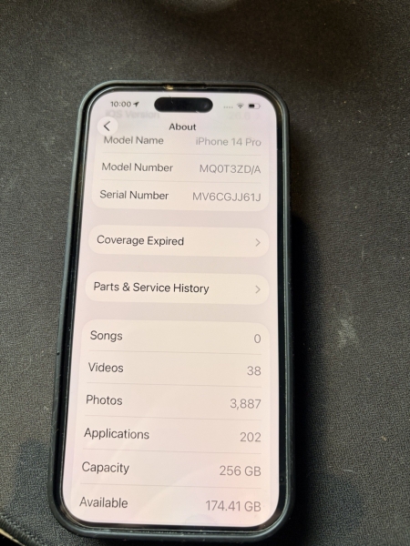 Apple iPhone 14 Pro 256GB Schwarz iOS 48MP Kamera Smartphone Entsperrt