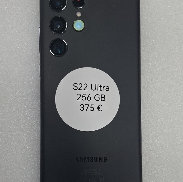 Samsung Galaxy S22 Ultra Smartphone 256 GB Schwarz Samsung Galaxy S22 Ultra
