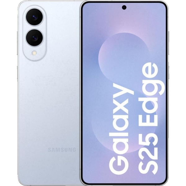 Samsung Galaxy S25 Edge 256 GB Titanium Icyblue Dual SIM Smartphone Handy