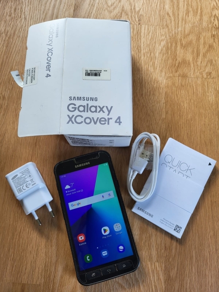 Samsung Galaxy XCover 4 16GB Schwarz Android Candy Bar Smartphone