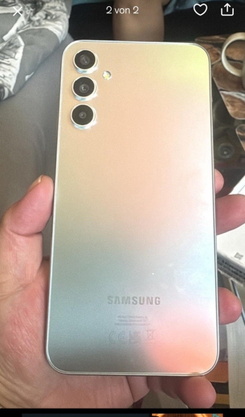 Samsung Galaxy A32 5G Smartphone 128 GB Silber Slate Stil