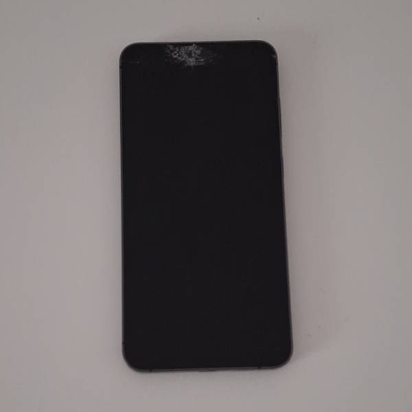 Samsung Galaxy S24+ 256GB Schwarz Smartphone mit Displayglasbruch oben&Rückseite