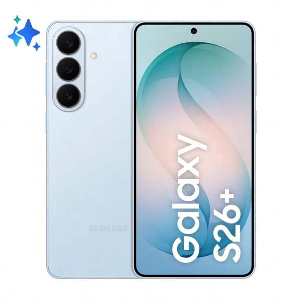 Samsung Galaxy S947 S26+ 5G 256GB 12GB RAM Sky Blue Dual-SIM Android Smartphone