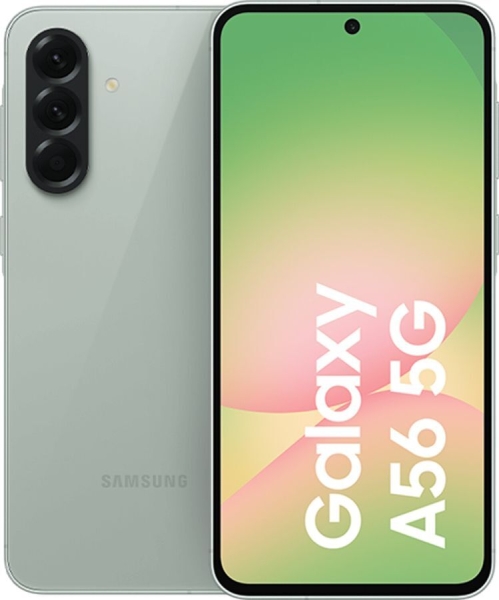 Samsung Galaxy A56 (A566B) 256 GB Awesome Olive – Dual-SIM Android Smartphone