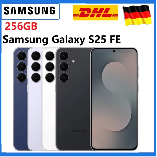 Neu Samsung Galaxy S25 FE S938B 256GB 5G Dual Sim Ohne Vertrag Handy Smartphone