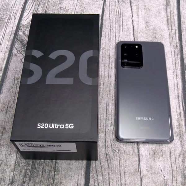 Neu Samsung Galaxy S20 Ultra 5G 12+128GB G988U Ohne Simlock Smartphone Handys